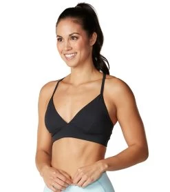 Tavi Studio Yoga Sports Bra Ebony