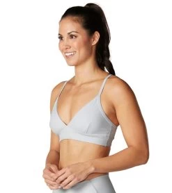 Tavi Studio Yoga Sports Bra Light Grey