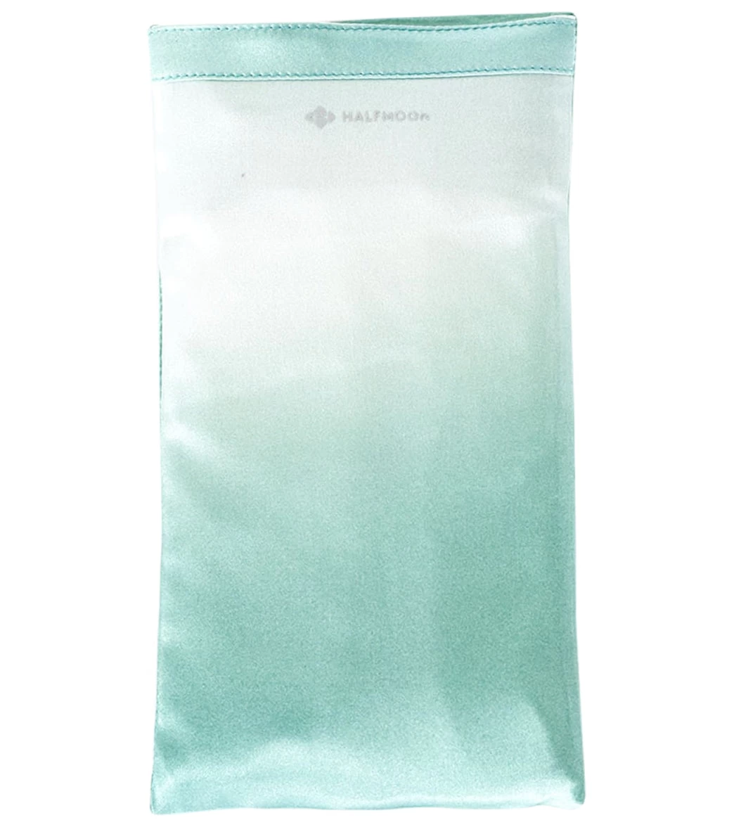 Halfmoon Crystal Collection Silk Eye Pillow Jade - Image 2