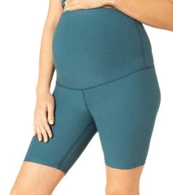 Beyond Yoga Spacedye Love The Bump Maternity Biker Shorts
