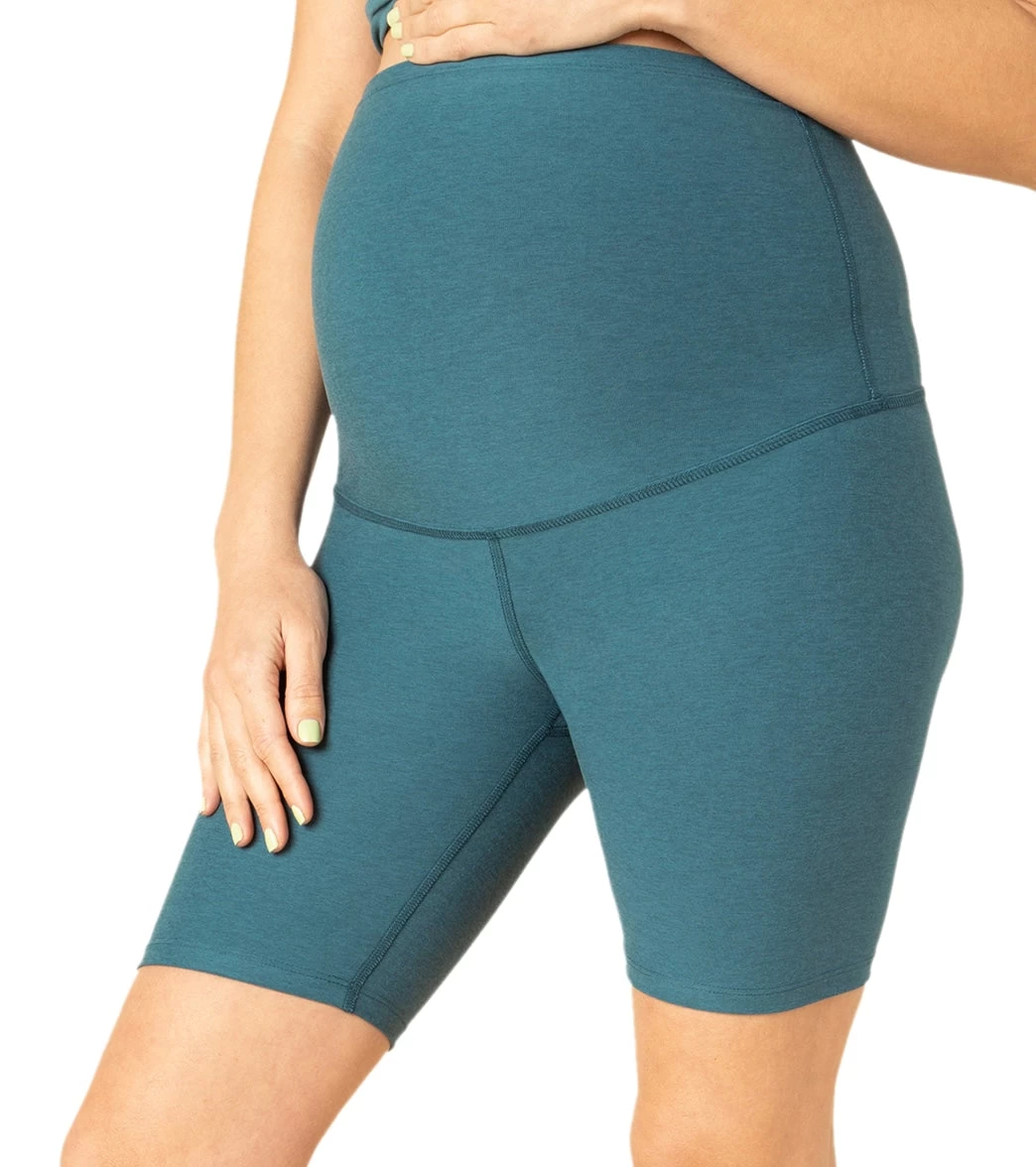 Beyond Yoga Spacedye Love The Bump Maternity Biker Shorts