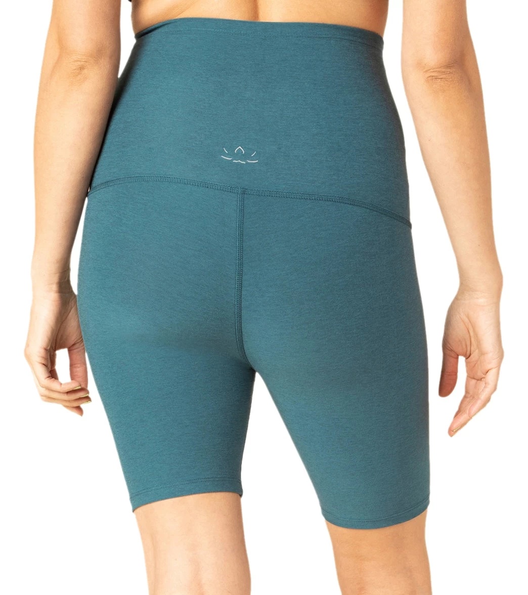 Beyond Yoga Spacedye Love The Bump Maternity Biker Shorts - Image 2