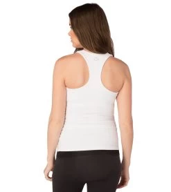 Beyond Yoga Supplex Maternity Long Racerback Cami White