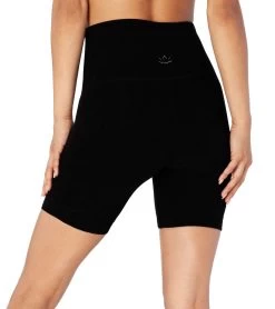 Beyond Yoga Supplex High Waisted Biker Shorts Jet Black