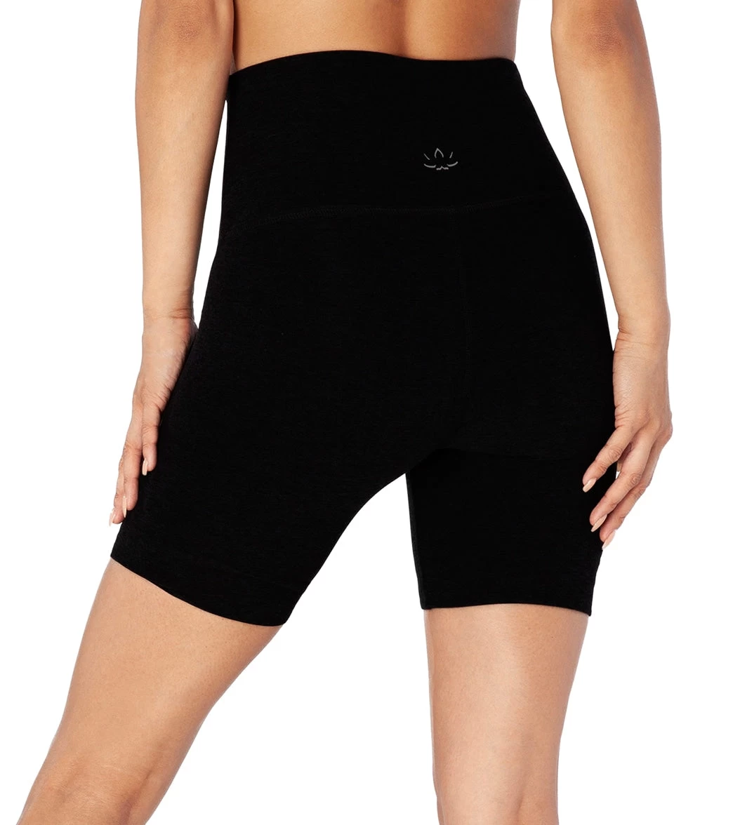 Beyond Yoga Supplex High Waisted Biker Shorts Jet Black