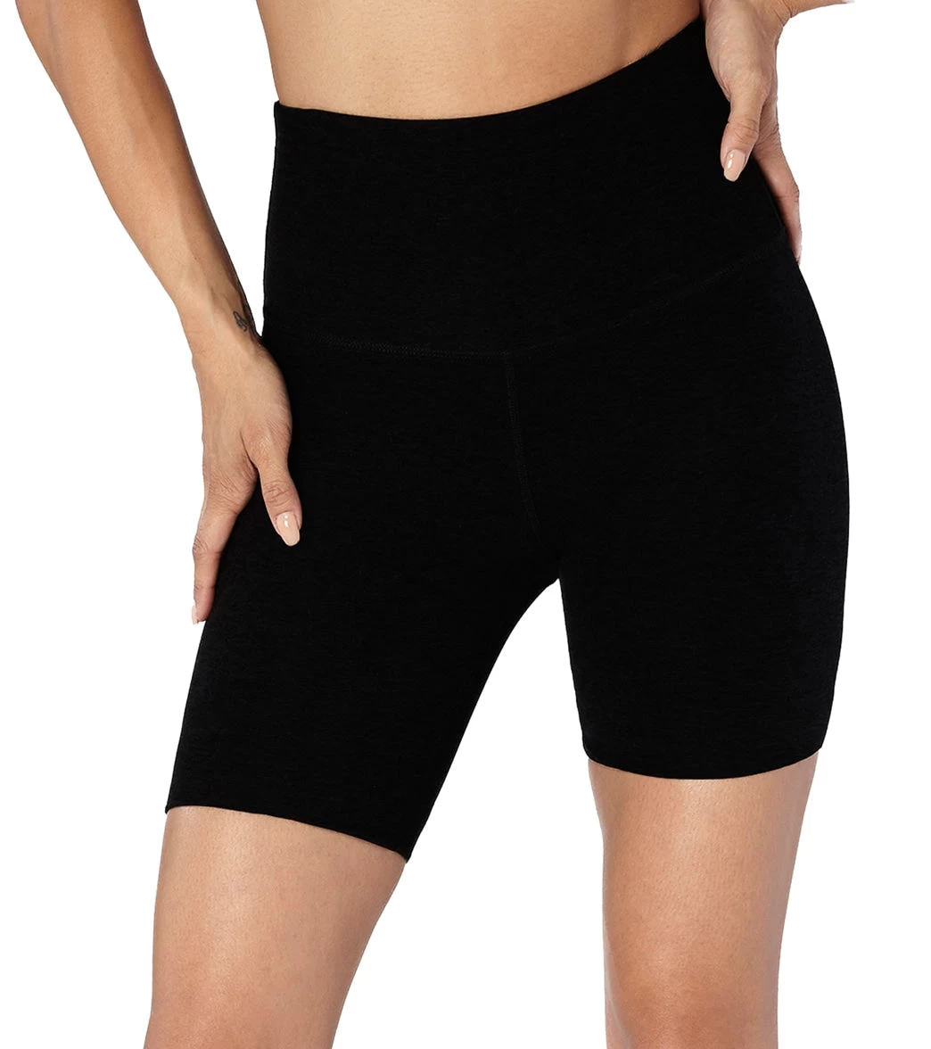 Beyond Yoga Supplex High Waisted Biker Shorts Jet Black - Image 2