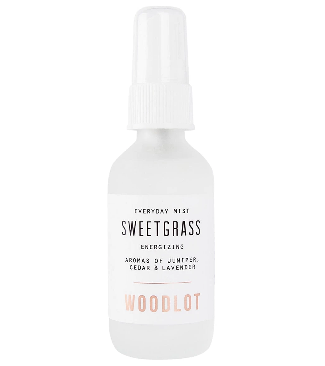 Woodlot Sweetgrass Everyday Mist, 2 Oz White