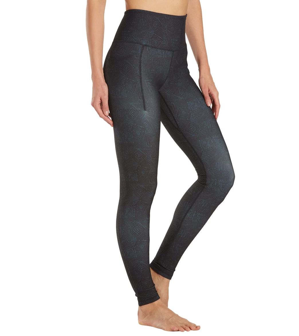 Everyday Yoga Uphold Tribe High Waisted Leggings With Pockets 28" - Image 2