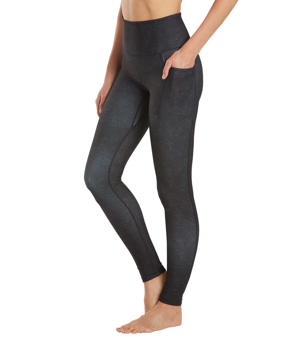 Everyday Yoga Uphold Tribe High Waisted Leggings With Pockets 28" - Image 5