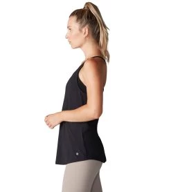 Tavi Braided Strap Tank Ebony