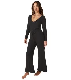 Beyond Yoga So Chic Jumpsuit Black