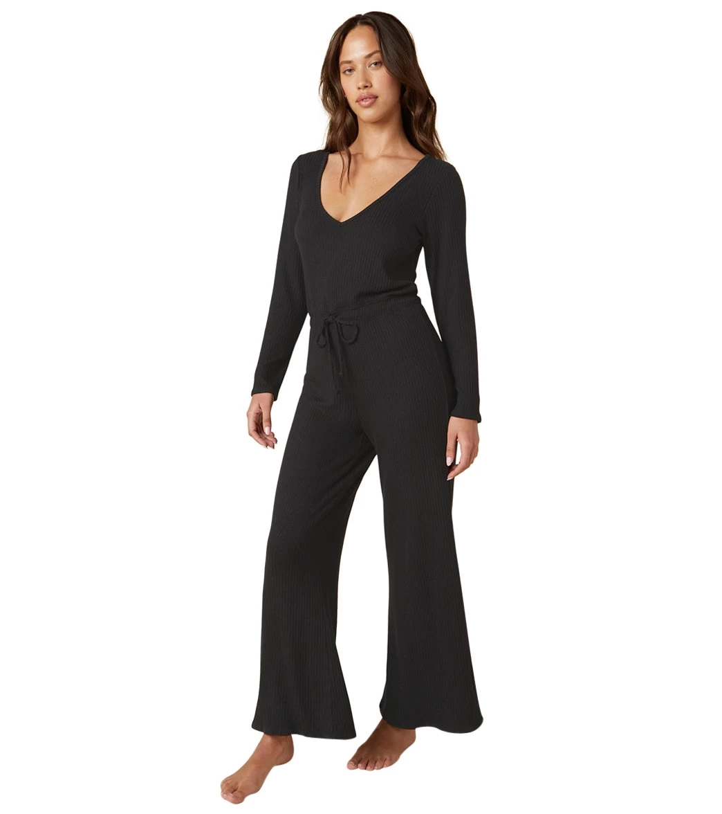 Beyond Yoga So Chic Jumpsuit Black
