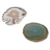 Healing N Love Agate Two Slices Coasters Multi