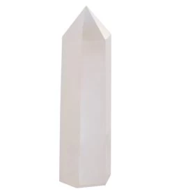 Healing N Love Large Pillar Point Crystal Rose Quartz Aura