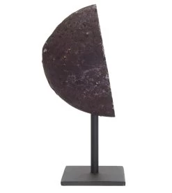 Healing N Love Agate Slice On Stand Purple Agate