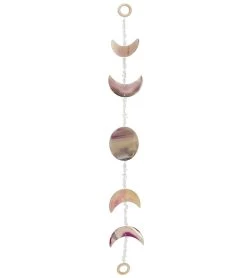 Healing N Love Agate Moon Phases Wall Hanging