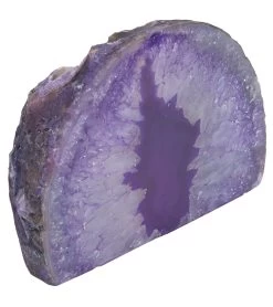 Healing N Love Agate Free Standing Slices Purple Agate