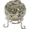 Healing N Love Pyrite Sphere On Stand Pyrite