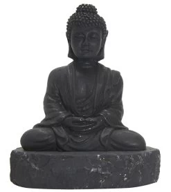 Healing N Love Shungite Sitting Buddha Statue