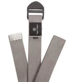 Hugger Mugger 10' Cotton Cinch Yoga Strap Grey