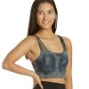 Spiritual Gangster Amor Crop Tank Steel Tie Dye