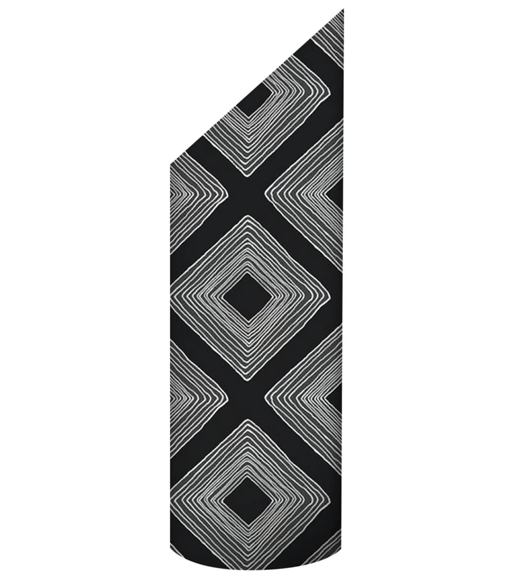 Mache Homi Yoga Mat Storage Tube | Rhombi Black, White