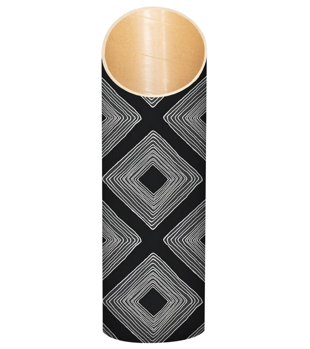 Mache Homi Yoga Mat Storage Tube | Rhombi Black, White - Image 7
