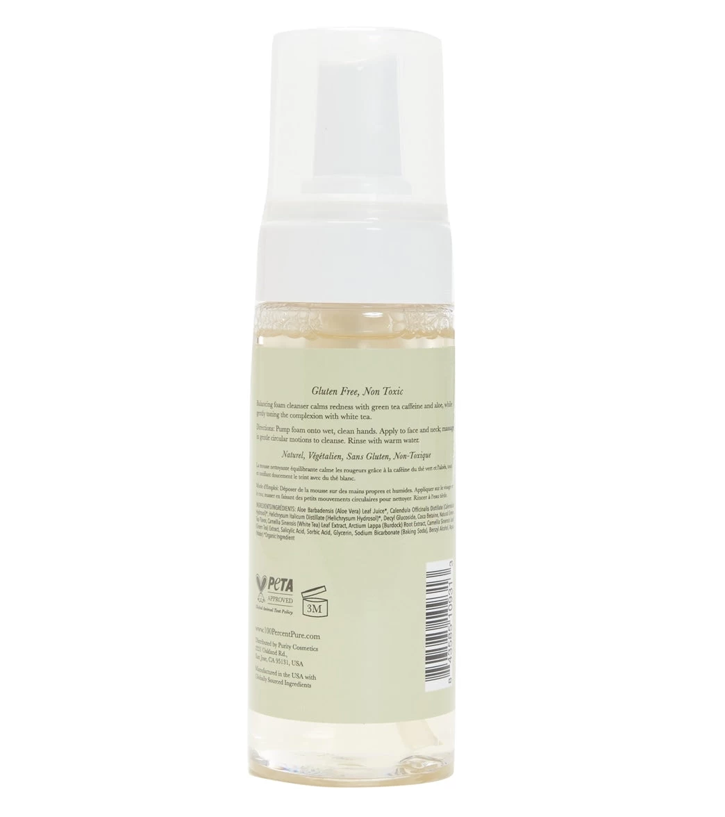 100% Pure Green Tea Cloud Foam Cleanser 5 Oz.
