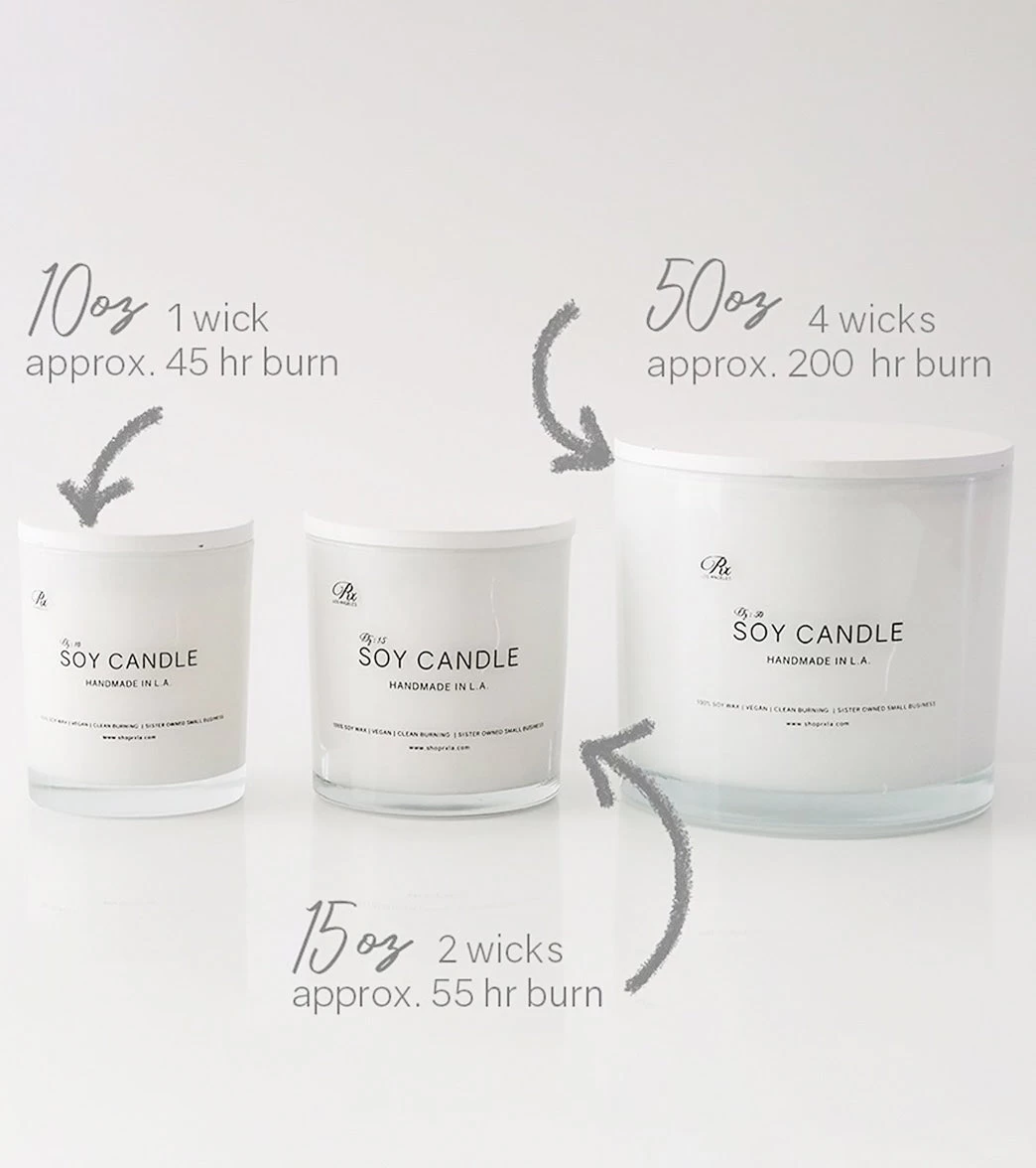 RXLA Bora Bora Soy Candle, 15 Oz - Image 3