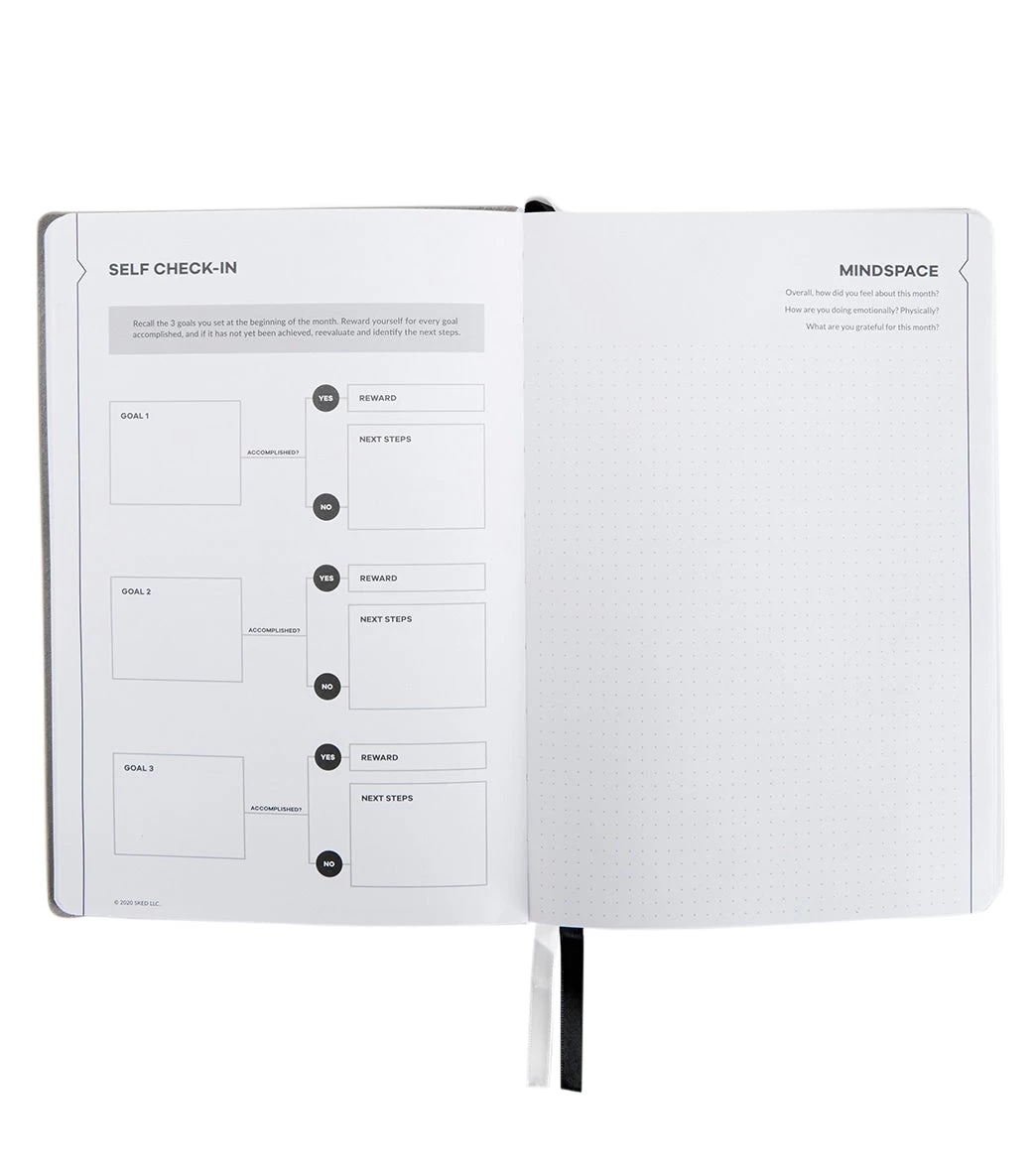 Sked Planner Small Classic Black Planner - Image 2