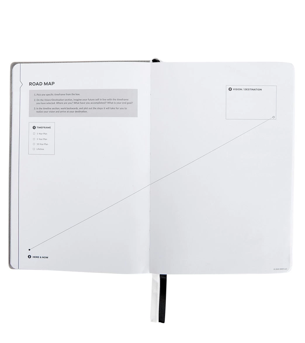 Sked Planner Small Classic Black Planner - Image 4