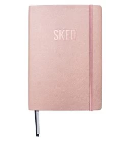 Sked Planner Medium Rose Gold Planner