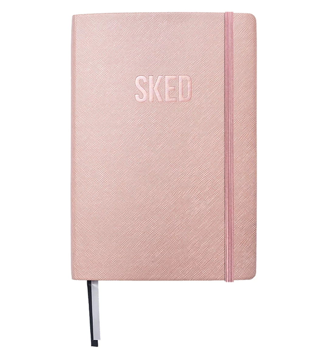 Sked Planner Medium Rose Gold Planner
