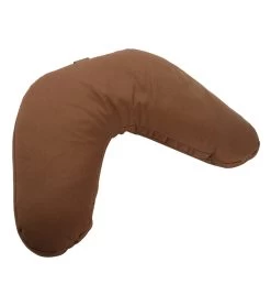 Hugger Mugger V-Shape Yoga Cushion Brown