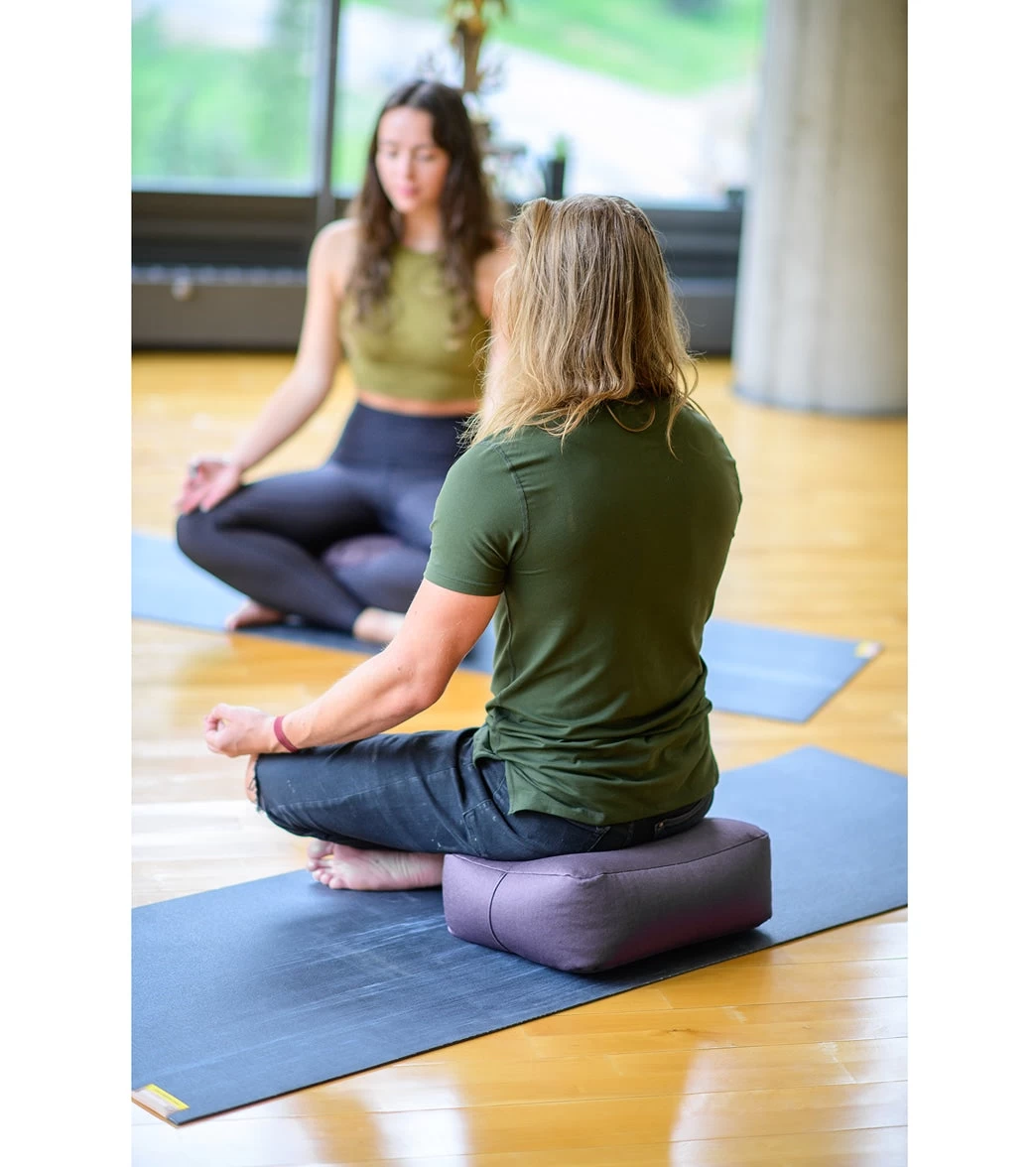 Hugger Mugger Zen Yoga Meditation Cushion Brown - Image 3