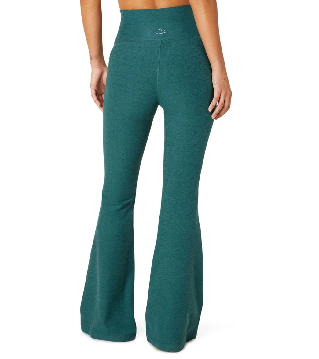 Beyond Yoga Spacedye All Day Flare High Waisted Pant Deep Sea Heather - Image 2