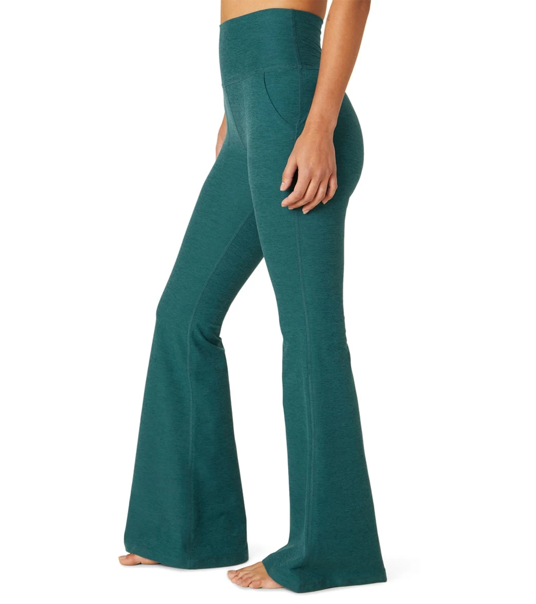 Beyond Yoga Spacedye All Day Flare High Waisted Pant Deep Sea Heather - Image 3