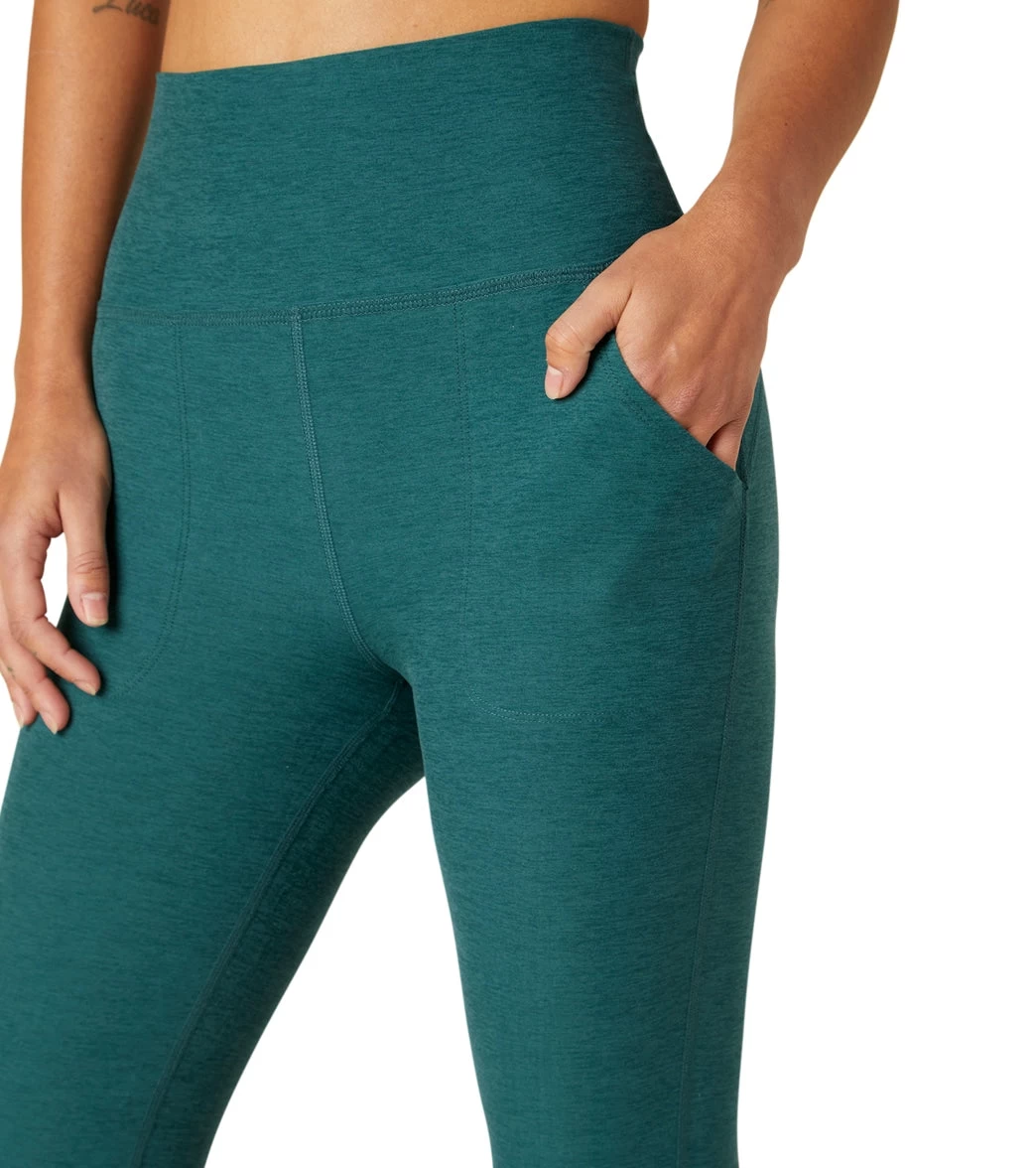 Beyond Yoga Spacedye All Day Flare High Waisted Pant Deep Sea Heather - Image 4