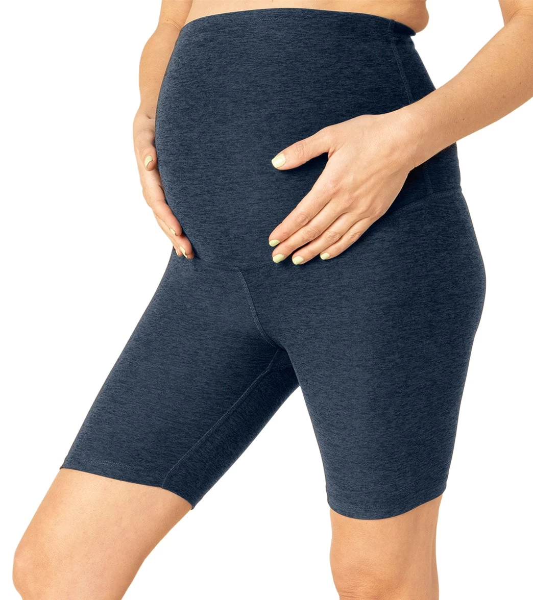 Beyond Yoga Spacedye Love The Bump Maternity Biker Shorts - Image 11