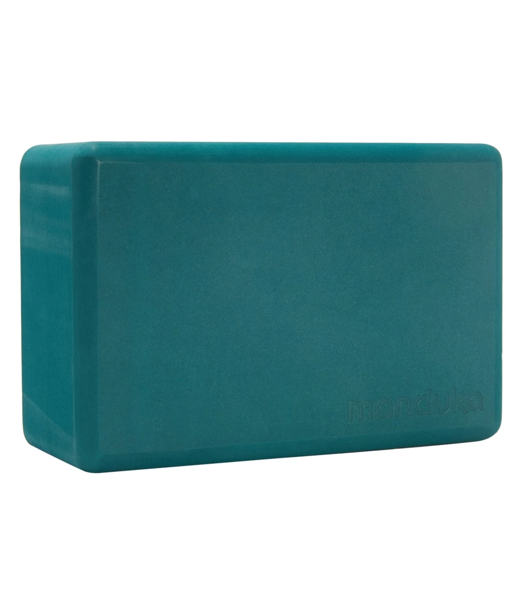 Manduka Recycled Foam Yoga Block Deep Sea