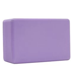 Manduka Recycled Foam Yoga Block Paisley Purple