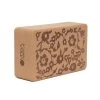 Yoga Design Lab Cork Yoga Block Floral Batik Tonal