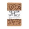 Yoga Design Lab Cork Yoga Block Floral Batik Tonal Batik Tonal