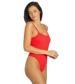Free People Free Throw Bodysuit Hot Watermelon