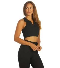 Year Of Ours The Gabriela Rib Bra Black