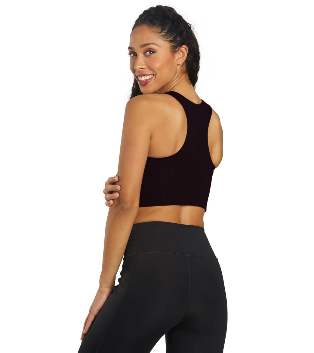 Girlfriend Collective Dylan Bra Black - Image 2