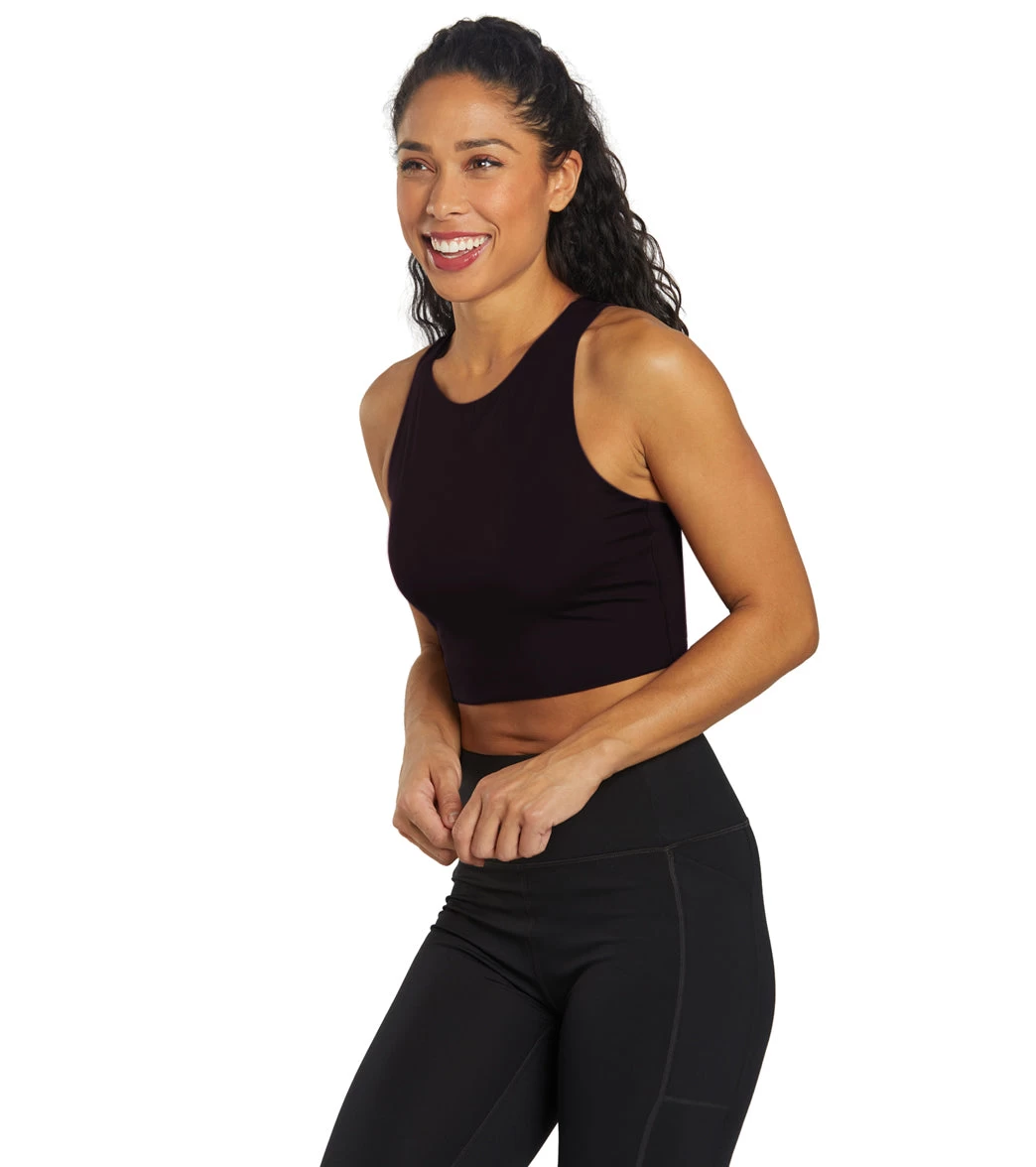 Girlfriend Collective Dylan Bra Black - Image 3