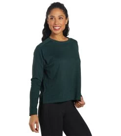 Girlfriend Collective RESET Long Sleeve Moss