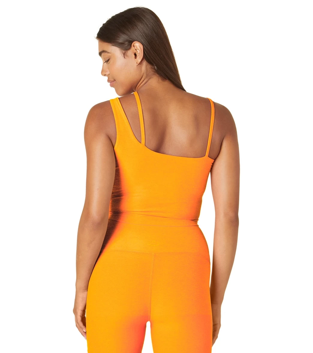 Beyond Yoga Spacedye Shapeshift Cropped Tank Mango Pop Heather - Image 2