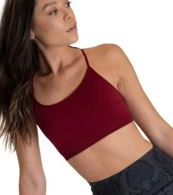 Jala Cage Bra Crimson